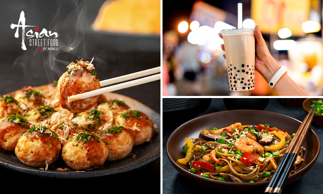 Aziatisch hoofd- + bijgerecht + drankje voor afhaal in hartje Den Haag