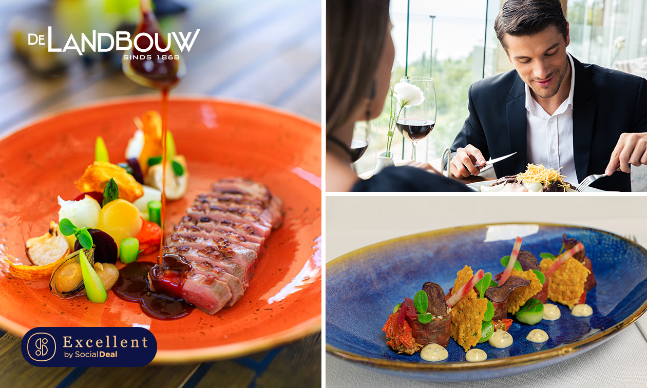 4-gangen shared dining-diner bij De Landbouw