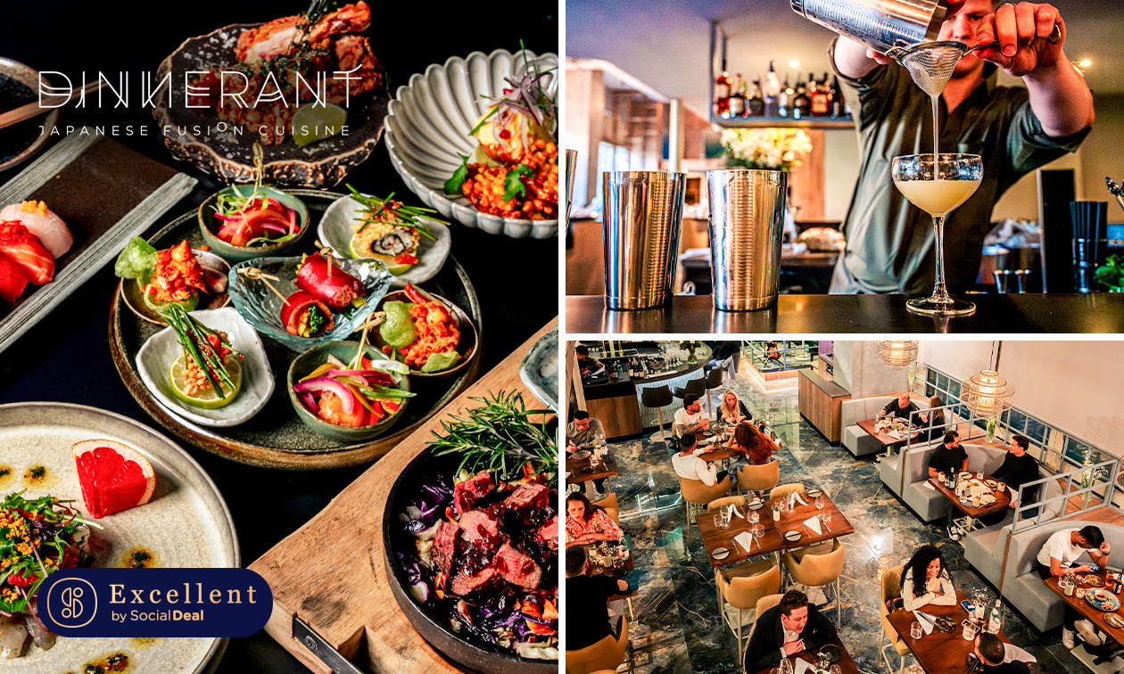 Exclusief Japans 5- of 6-gangendiner bij DINNERANT