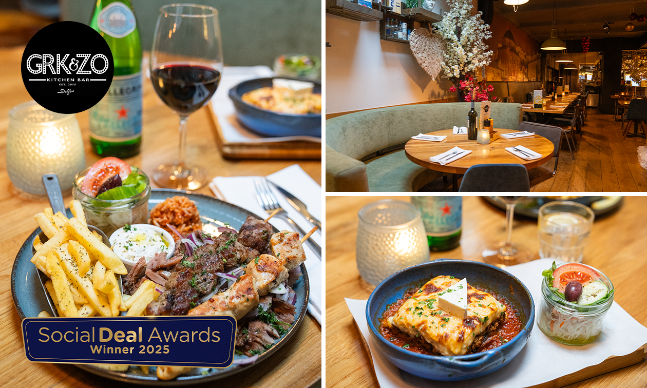 3-gangen keuzediner bij GRK&ZO