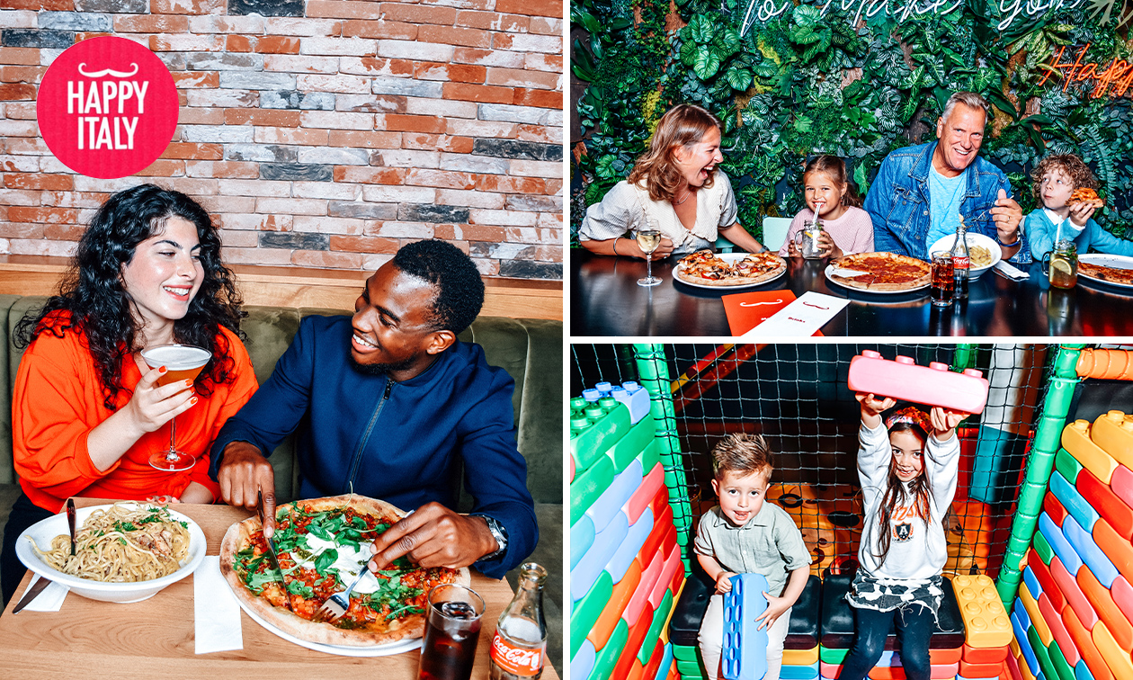 2-gangendiner à la carte bij Happy Italy Hendrik-Ido-Ambacht