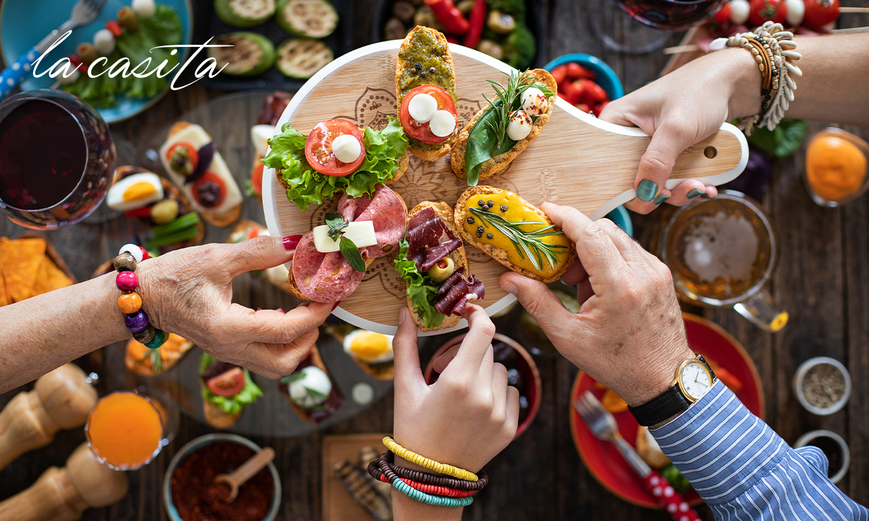 Spaans 12-uurtje + jus d'orange bij La Casita