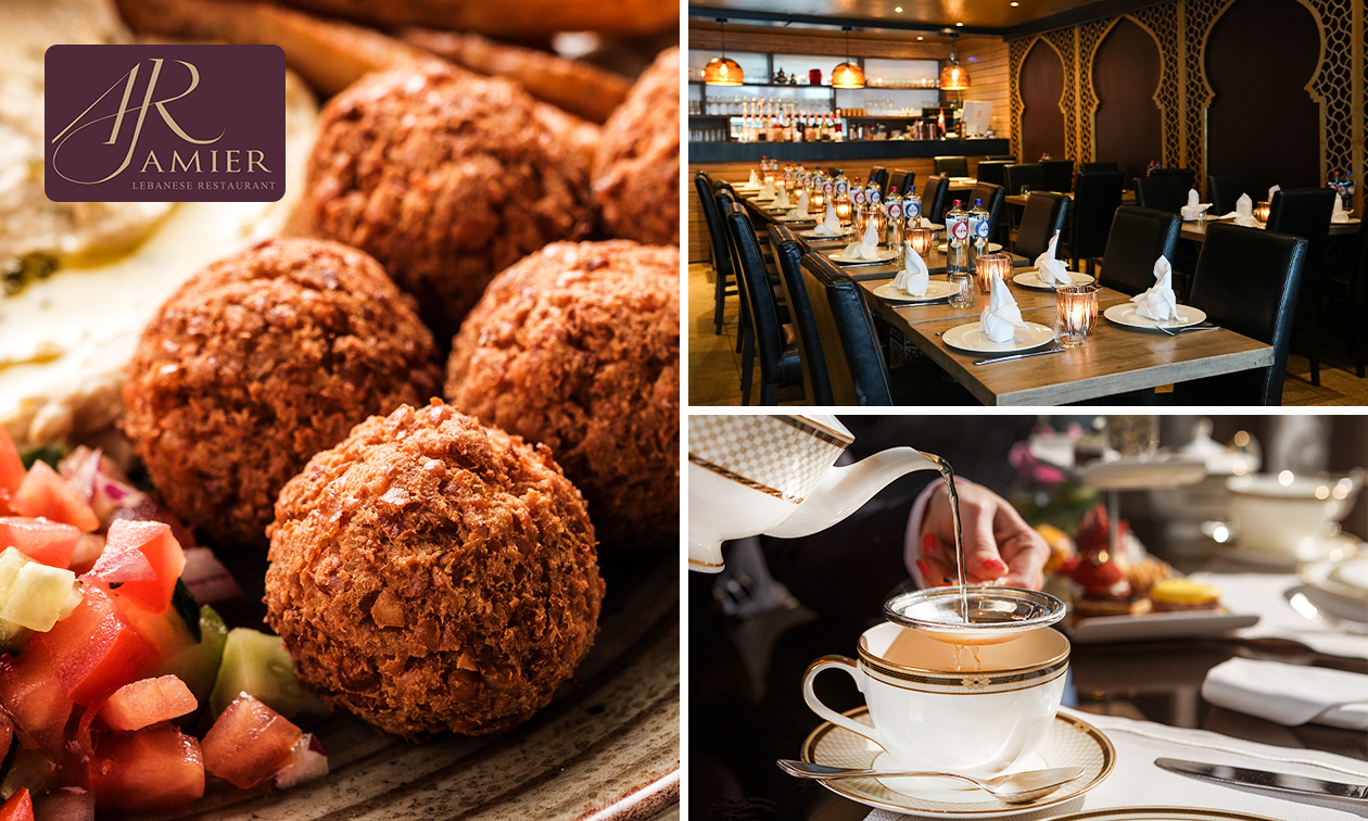 Libanese high tea (2 uur) bij Amier Restaurant