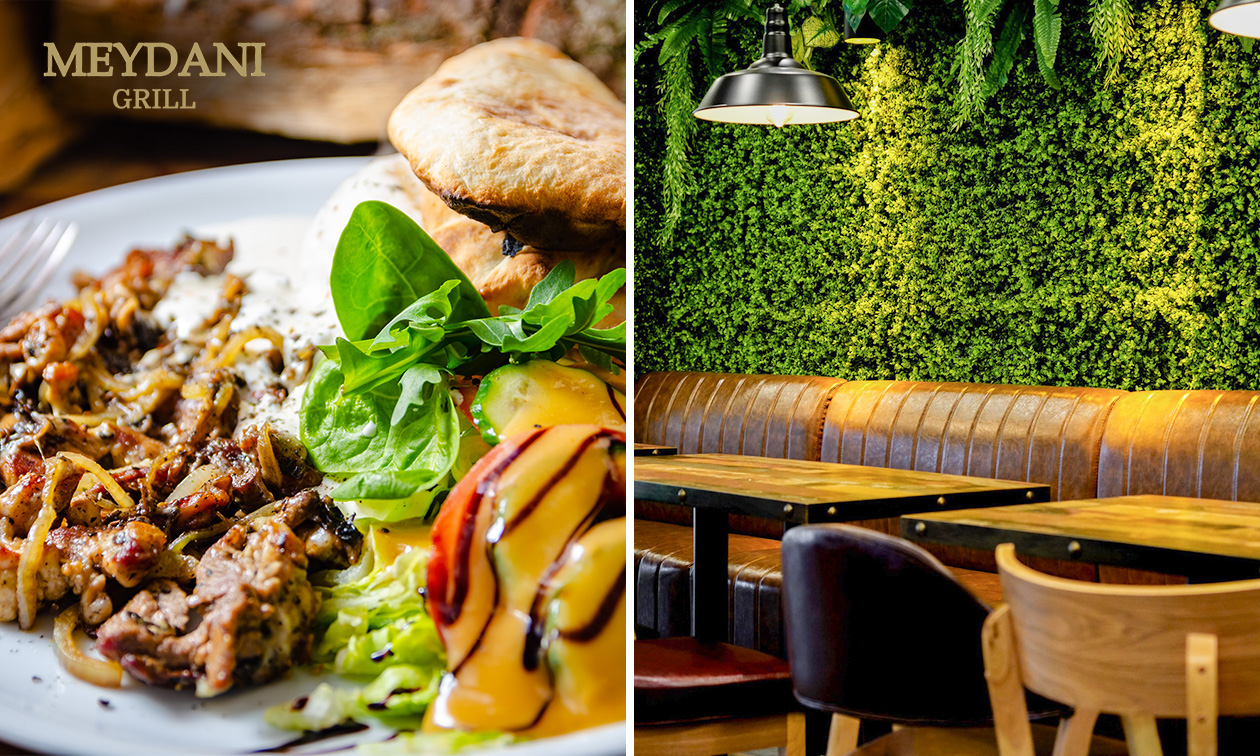 3-gangen keuzediner bij Meydani Grill