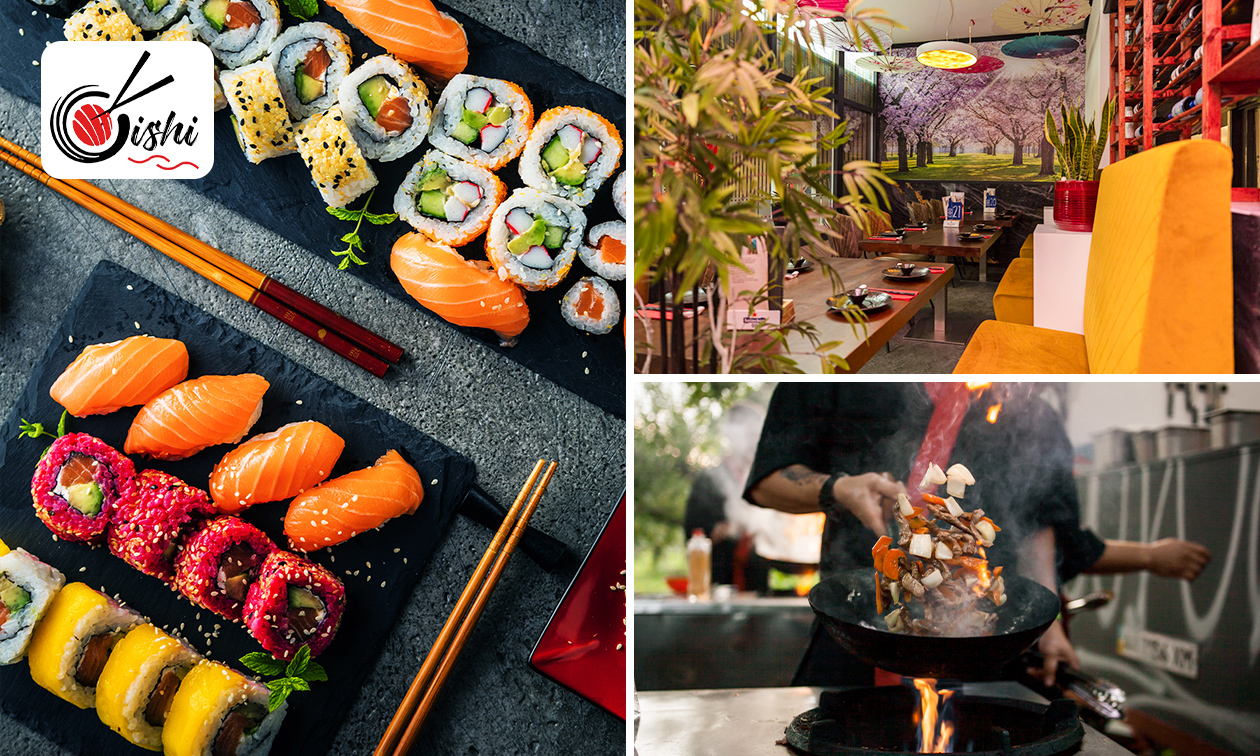All-You-Can-Eat sushi & grill (2,5 uur) bij Oishi Oishi