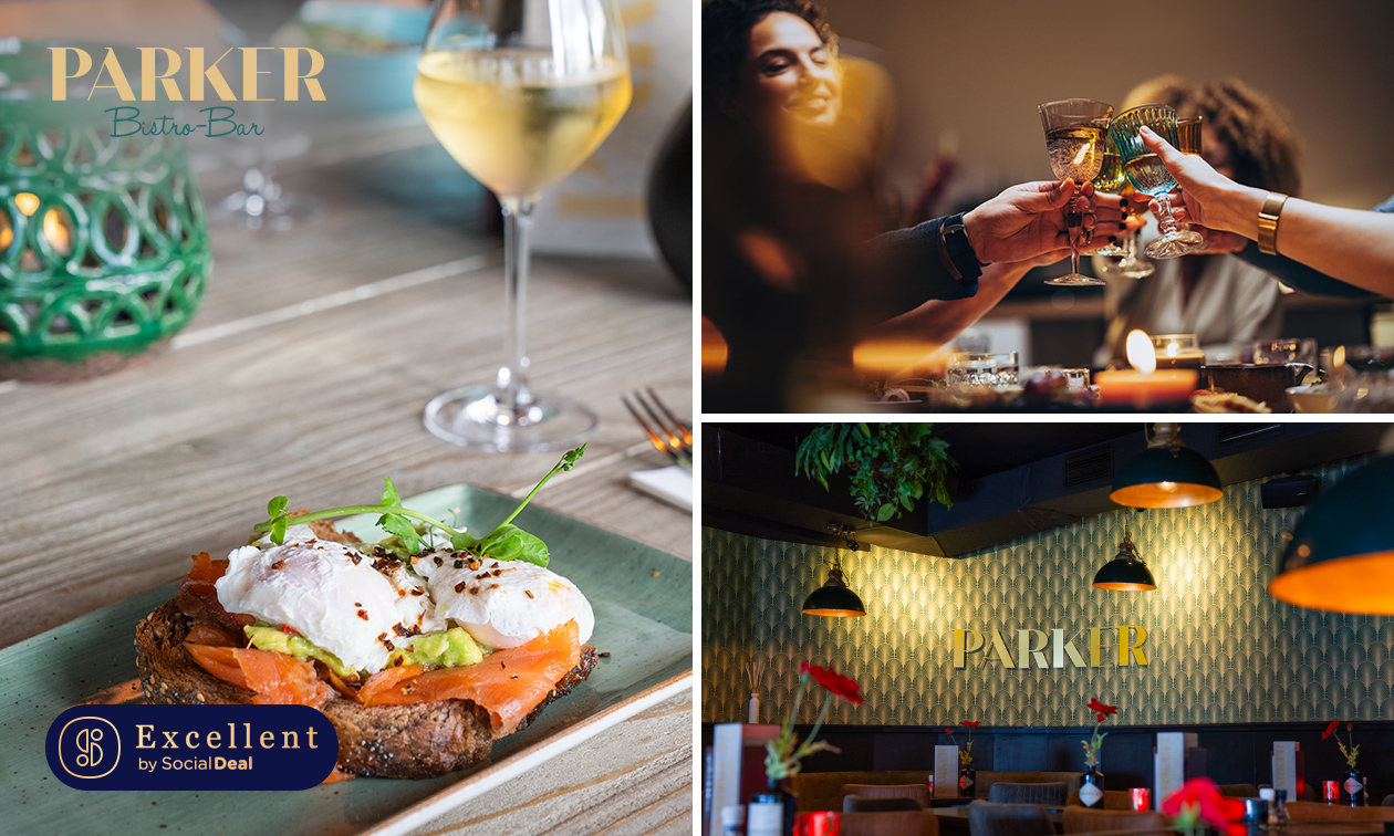 2-gangenlunch à la carte bij Parker Bistro-Bar