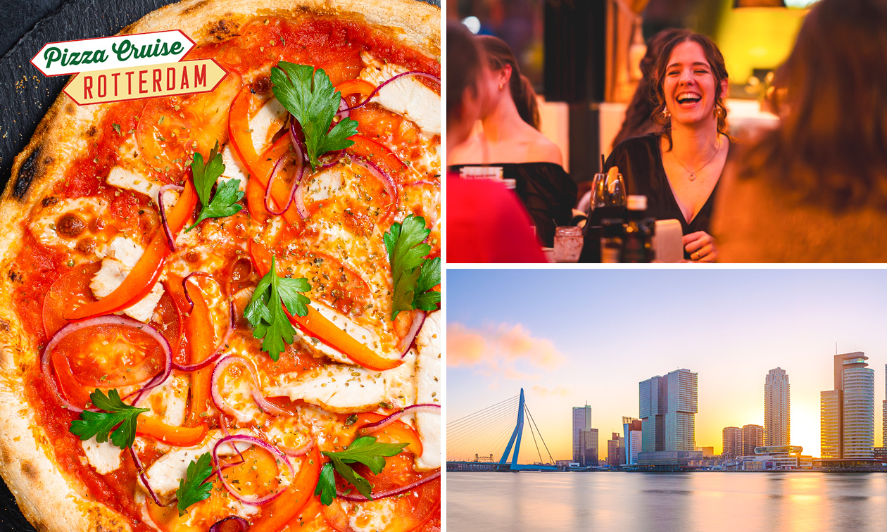 All-You-Can-Eat pizza + rondvaart (2 uur)