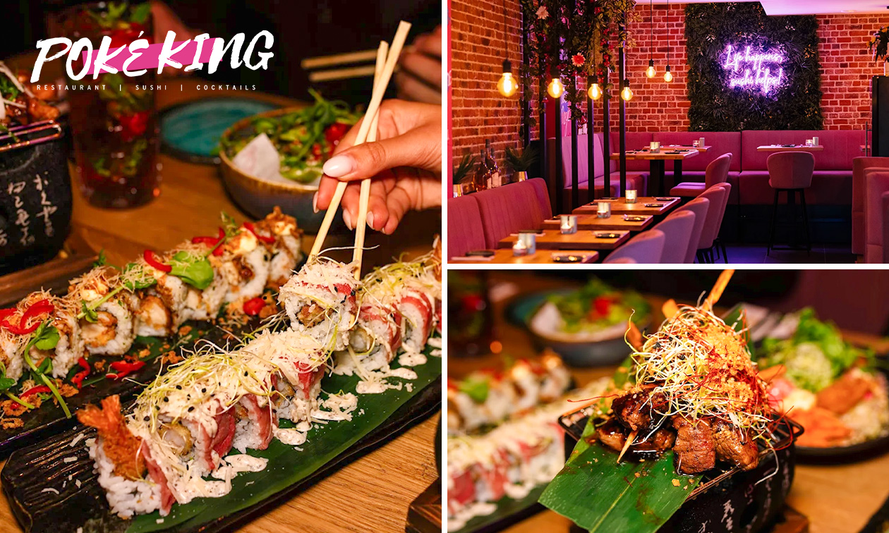 2- of 3-gangendiner à la carte bij Restaurant Poké King