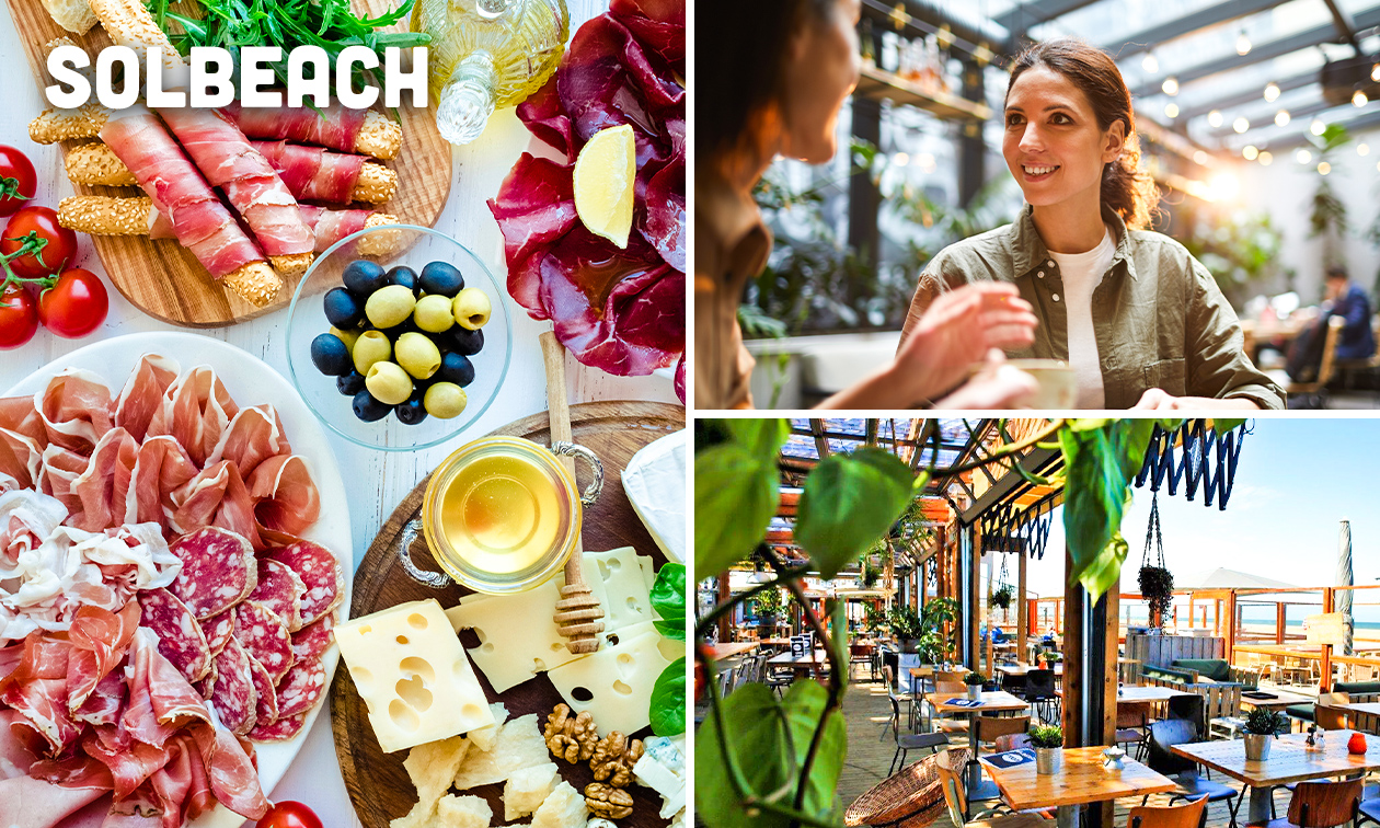 Borrelplank naar keuze bij Solbeach in Scheveningen