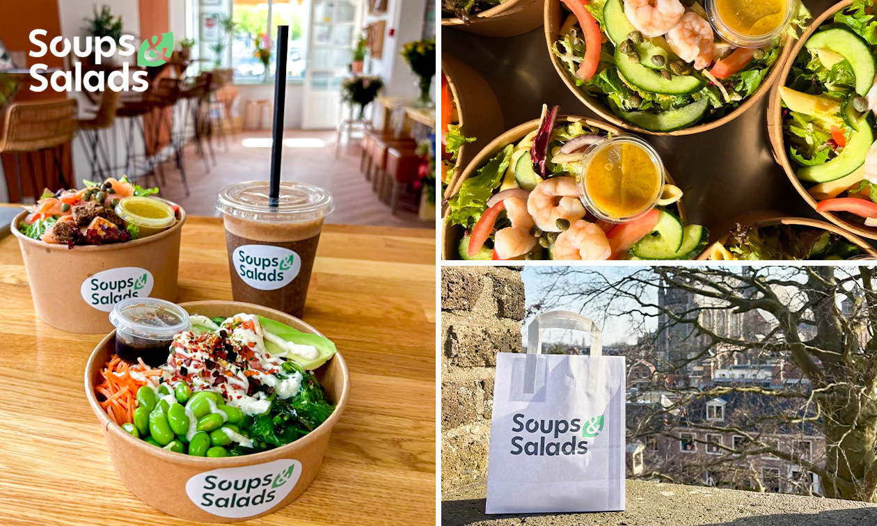 Bowl naar keuze (medium) + zoetigheid + drankje in hartje Leiden