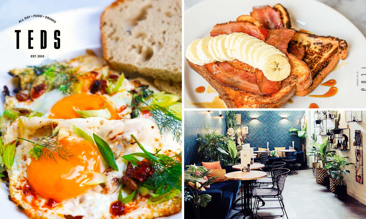 Brunch- of lunchgerecht naar keuze bij Teds in hartje Den Haag
