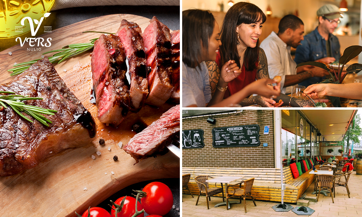 3-gangendiner à la carte bij VersNul10